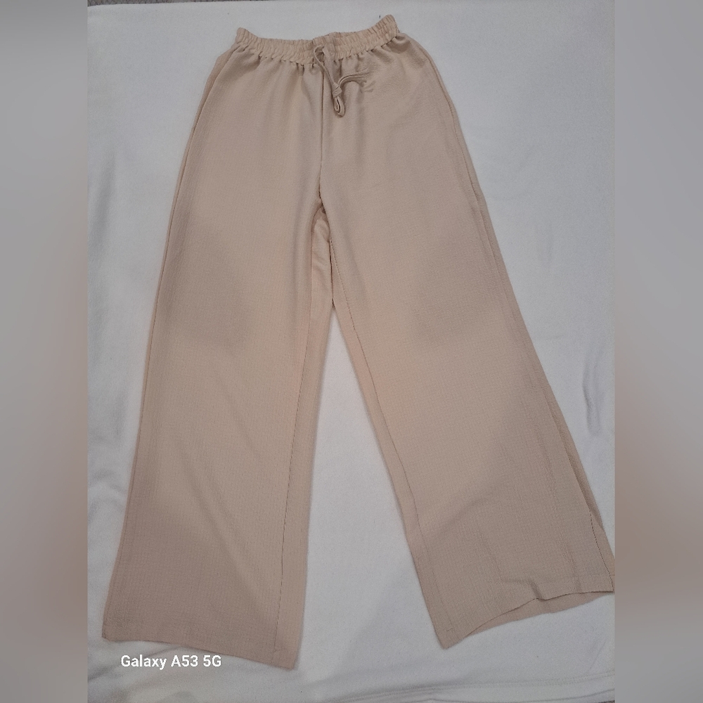 SHEIN Beige Textured Fabric Size S